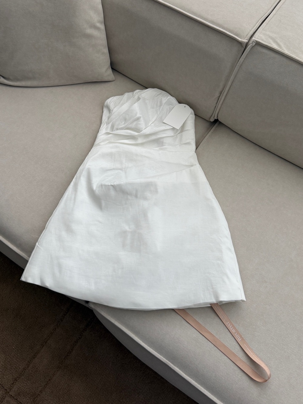 meshki leslie mini dress